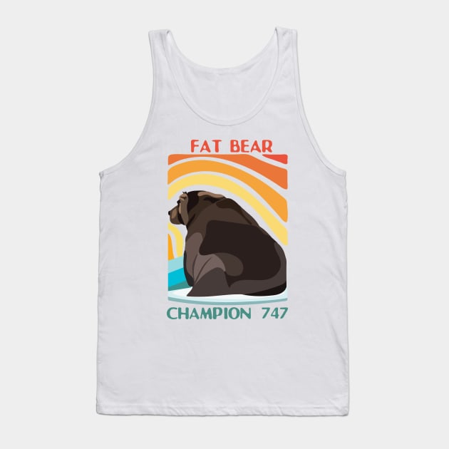 Design Title-fat-bear-week-your-file must be at least Tank Top by Uri Holland 